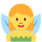 Fairy emoji on Twitter